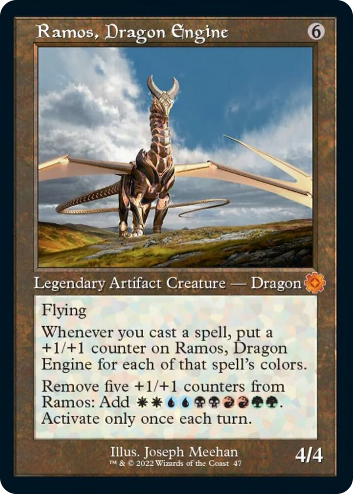 0047 Ramos, Dragon Engine M The Brothers' War: Retro Frame Artifacts