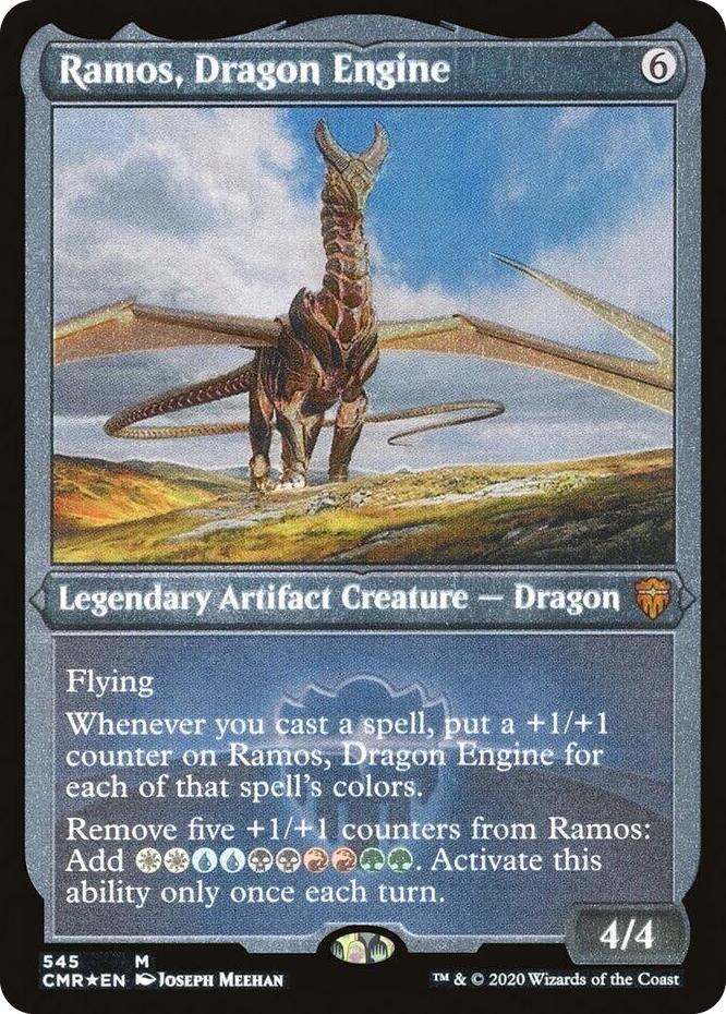 0545 Ramos, Dragon Engine (Foil Etched) M Commander Legends