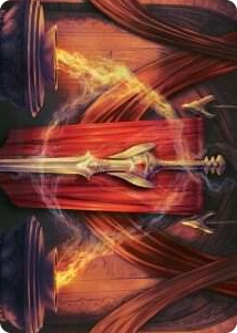 0037 Ramosian Greatsword Art Card S Art Series: March of the Machine