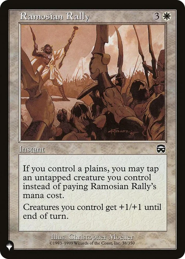 0038 Ramosian Rally C The List Reprints