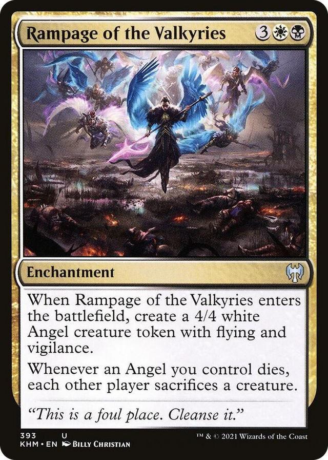 0393 Rampage of the Valkyries U Kaldheim