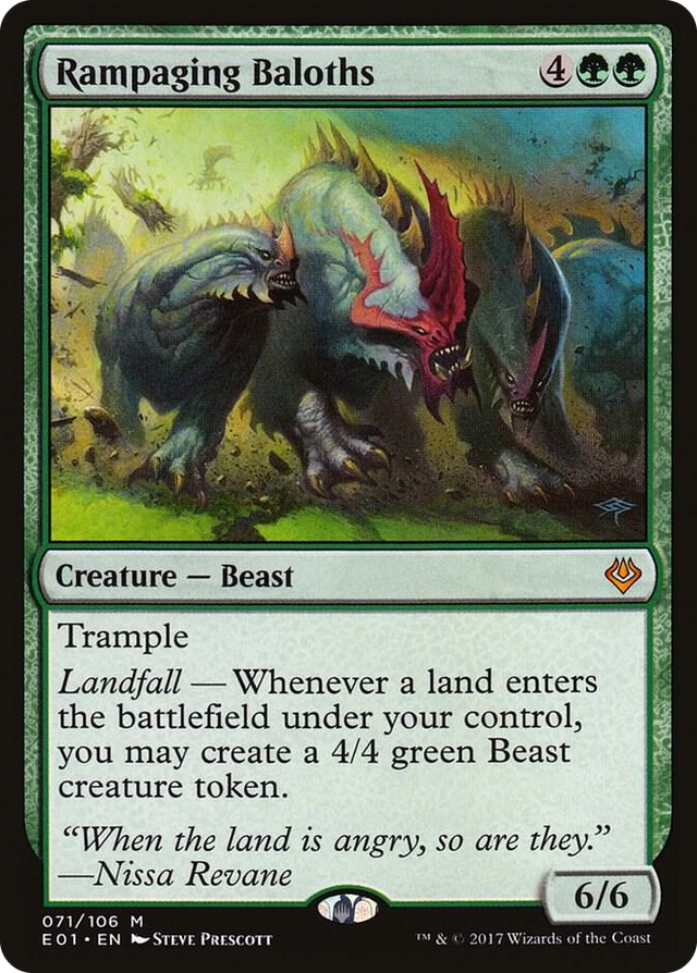 0071 Rampaging Baloths M Archenemy: Nicol Bolas