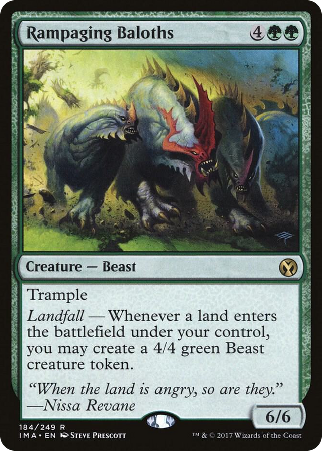 0184 Rampaging Baloths R Iconic Masters