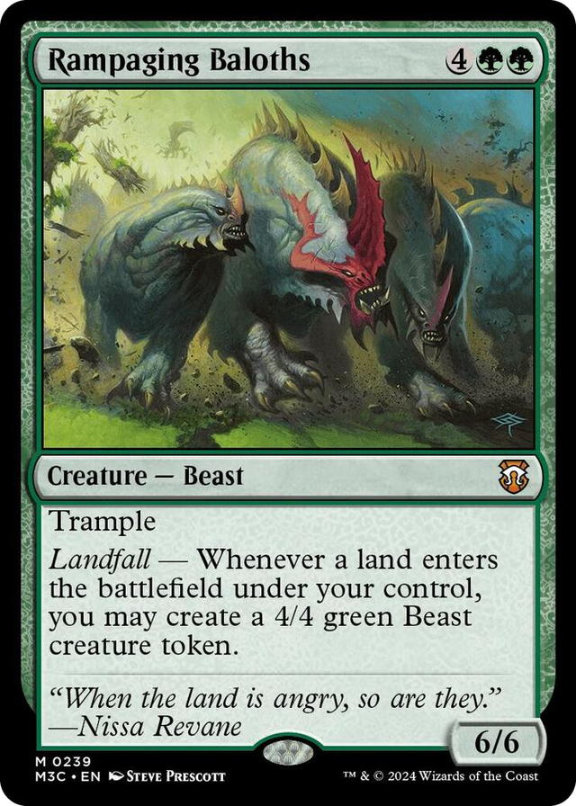 0239 Rampaging Baloths M Commander: Modern Horizons 3