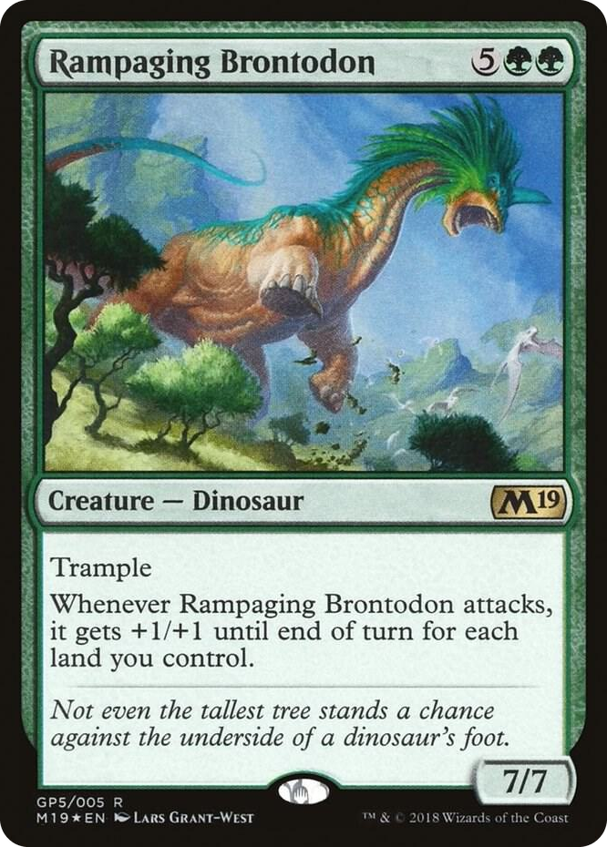 GP005 Rampaging Brontodon (2018 Gift Pack) R Gift Boxes and Promos