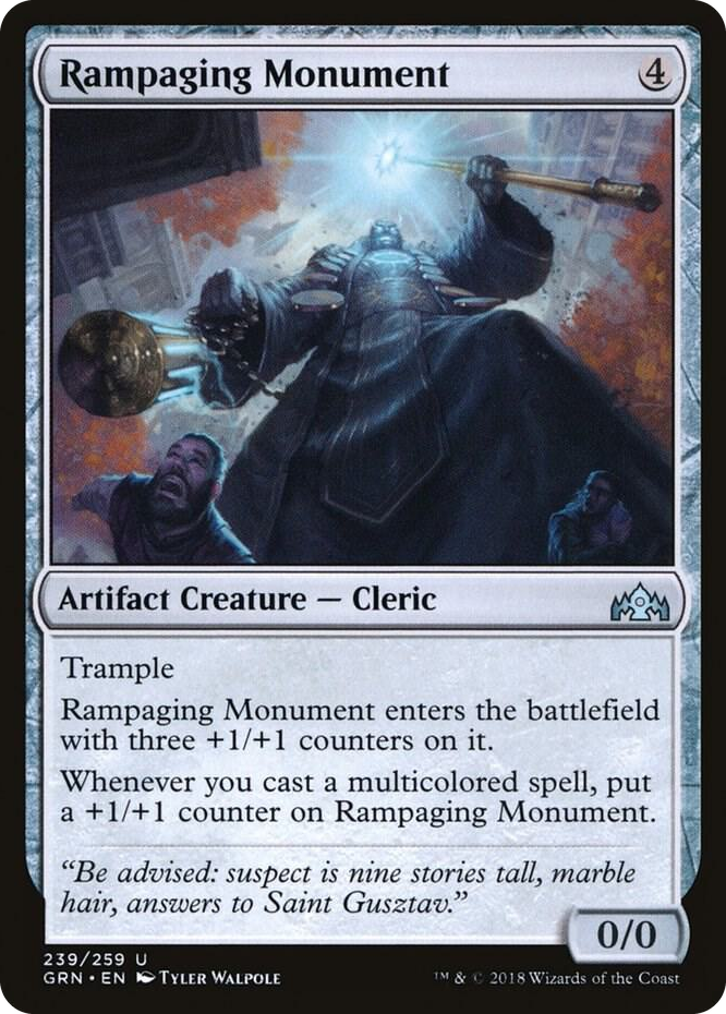 0239 Rampaging Monument U Guilds of Ravnica