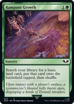0220 Rampant Growth C Universes Beyond: Warhammer 40,000