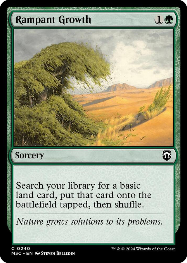 0240 Rampant Growth C Commander: Modern Horizons 3