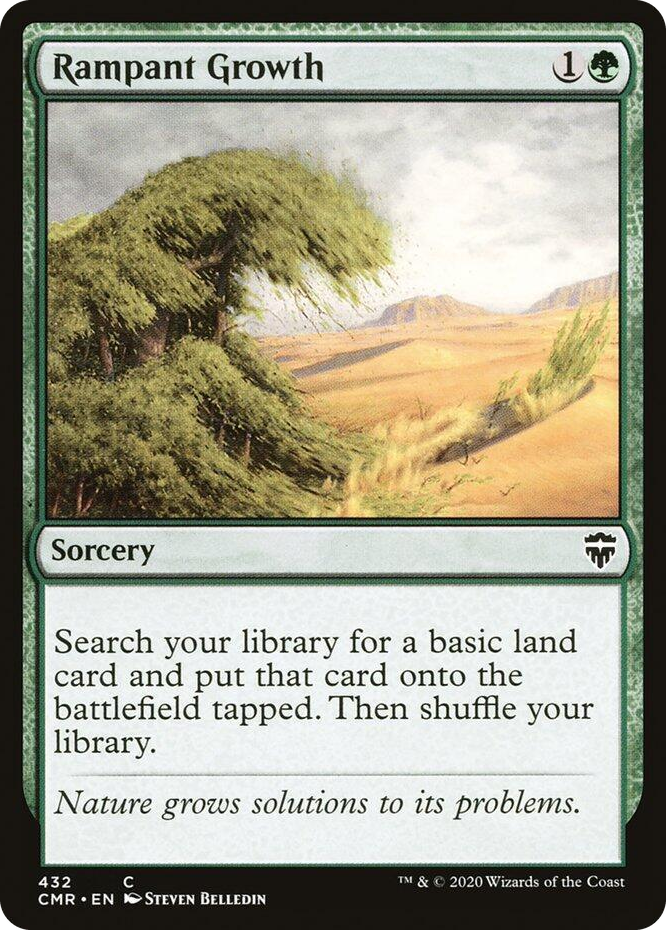 0432 Rampant Growth C Commander Legends