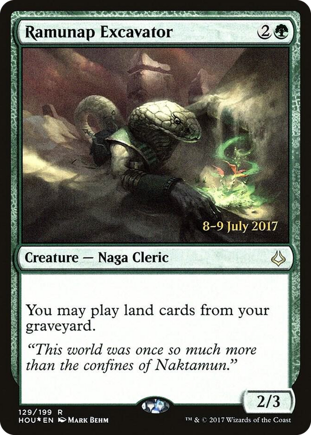 0129 Ramunap Excavator R Prerelease Cards