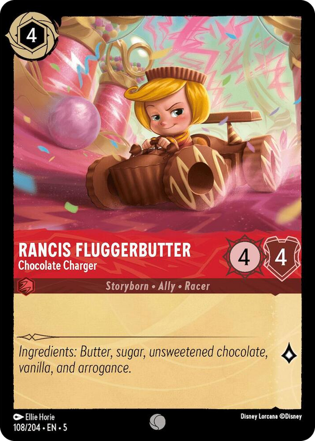 0108 Rancis Fluggerbutter - Chocolate Charger Common Shimmering Skies
