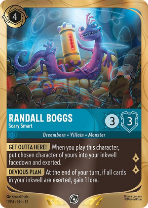 0011 Randall Boggs - Scary Smart Promo Disney Lorcana Promo Cards