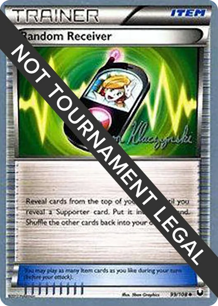 0099 Random Receiver - 2013 (Jason Klaczynski) Uncommon World Championship Decks