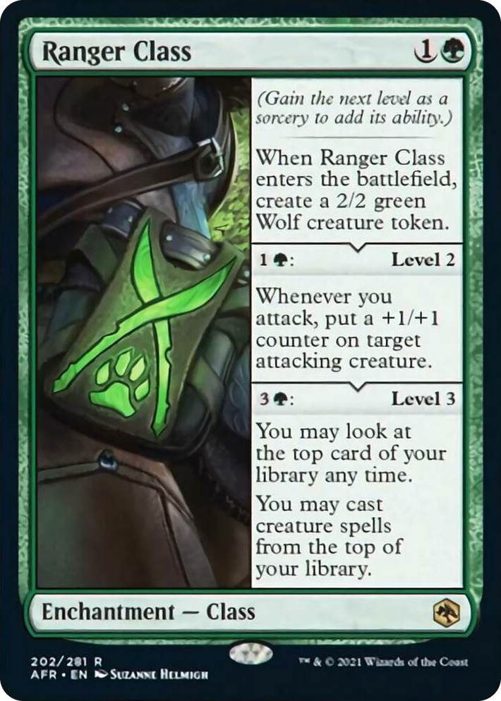 0202 Ranger Class R Adventures in the Forgotten Realms