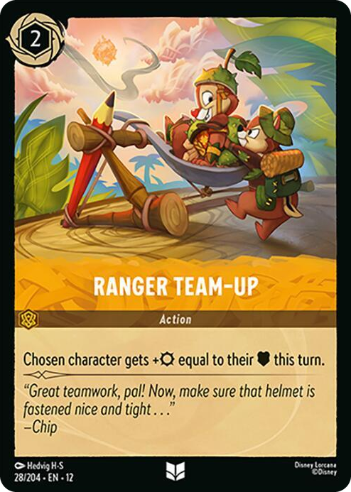 0028 Ranger Team-Up Uncommon Wilds Unknown
