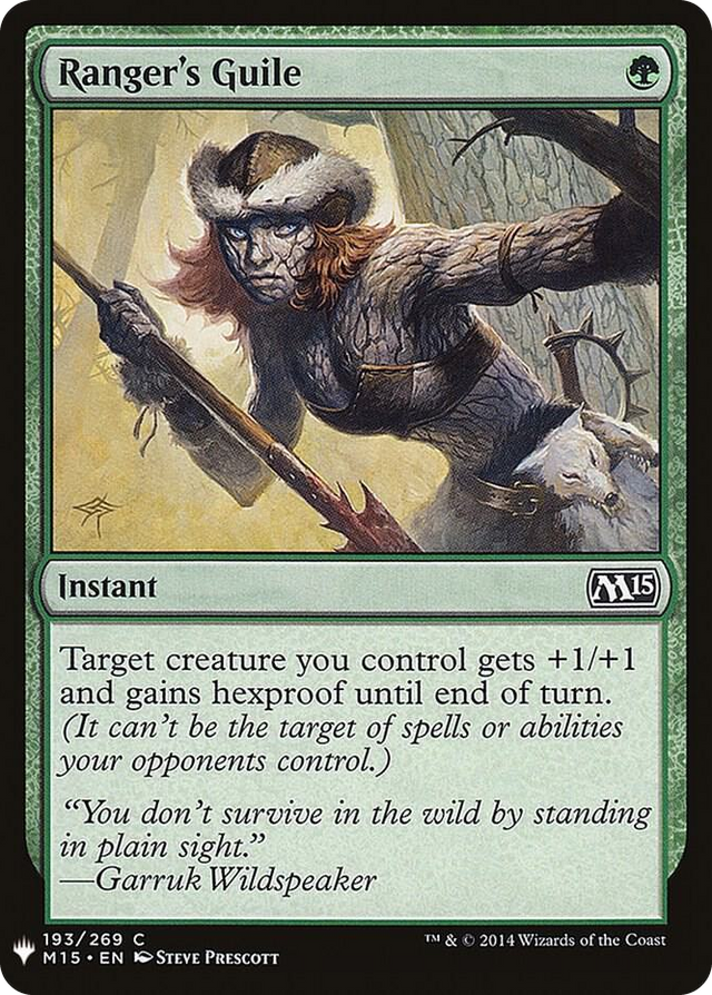 0193 Ranger's Guile C The List Reprints