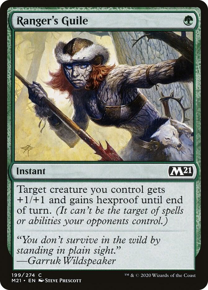 0199 Ranger's Guile C Core Set 2021
