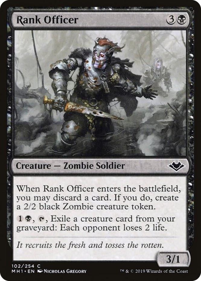 0102 Rank Officer C Modern Horizons