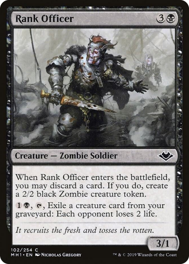 0102 Rank Officer C Modern Horizons