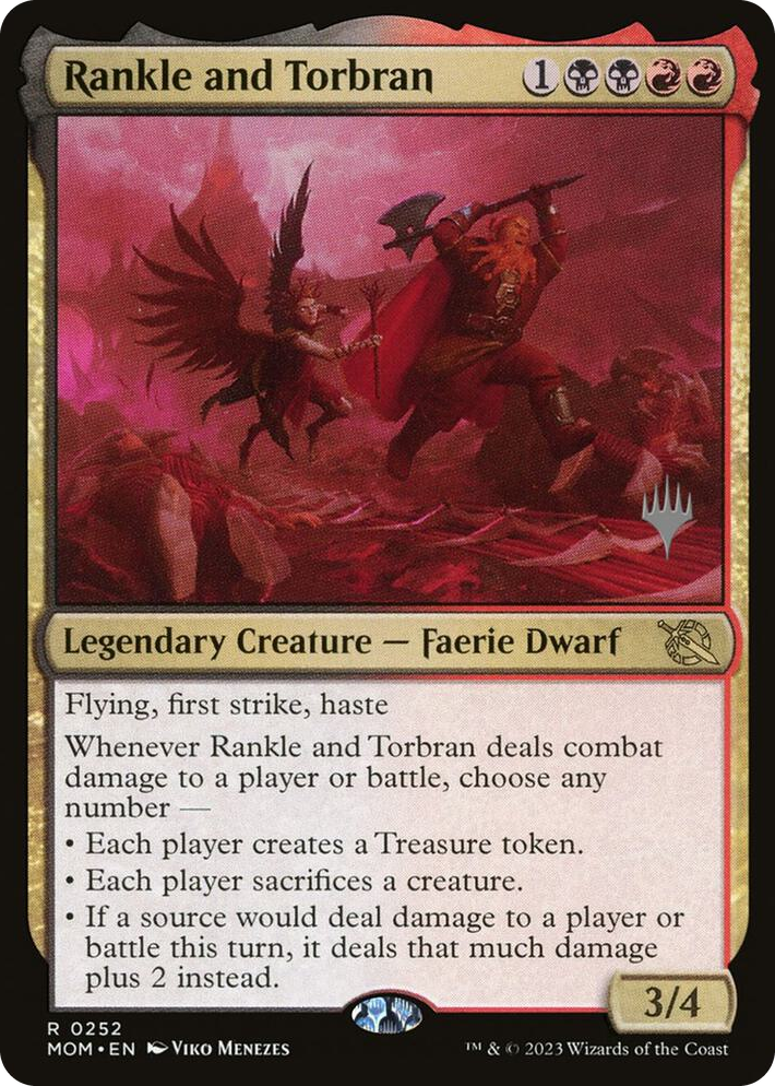 0252 Rankle and Torbran R Promo Pack: March of the Machine