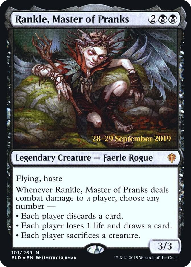 0101 Rankle, Master of Pranks M Prerelease Cards