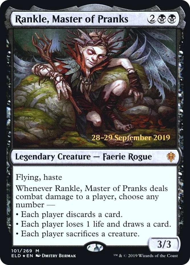 0101 Rankle, Master of Pranks M Prerelease Cards