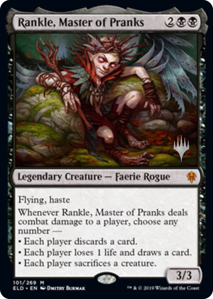 0101 Rankle, Master of Pranks M Promo Pack: Throne of Eldraine