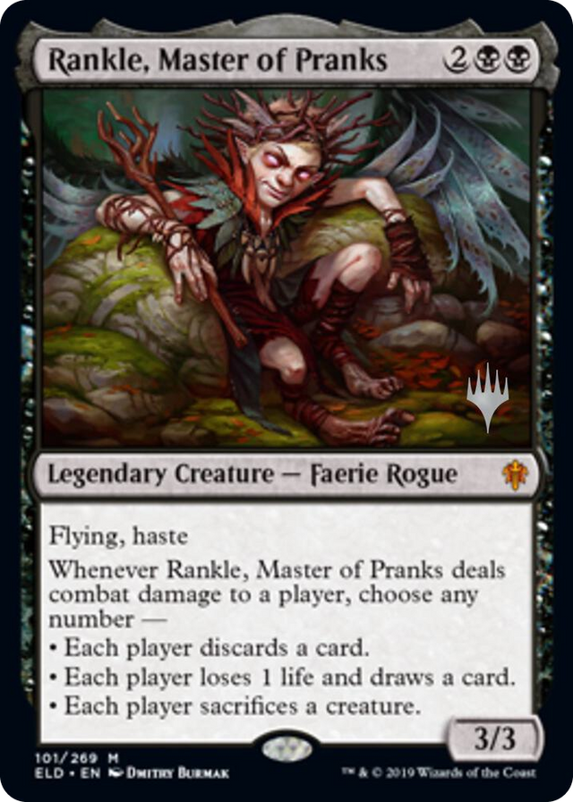 0101 Rankle, Master of Pranks M Promo Pack: Throne of Eldraine