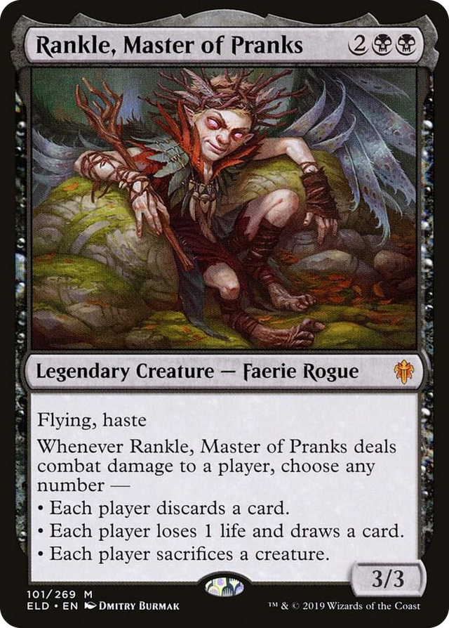 0101 Rankle, Master of Pranks M Throne of Eldraine