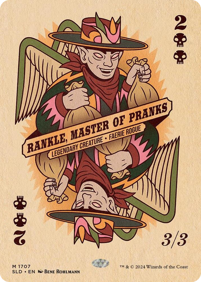 Rankle, Master of Pranks #1707 R - Secret Lair Drop Series Pokemon card