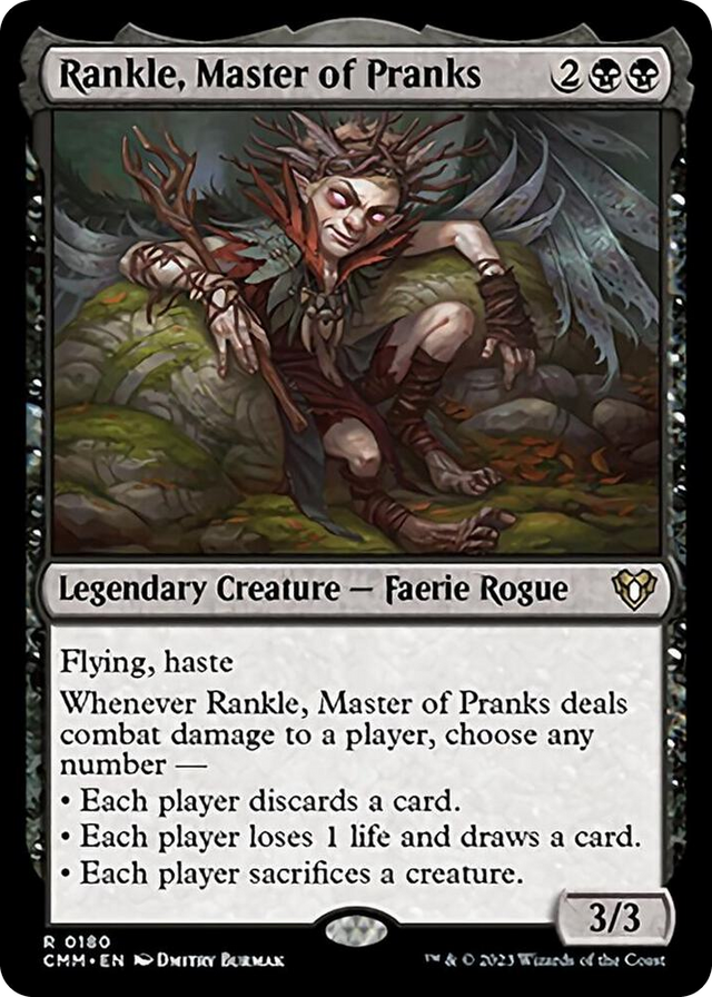 0180 Rankle, Master of Pranks R Commander Masters
