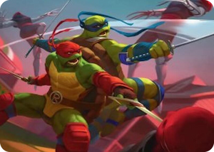 0016 Raph & Leo, Sibling Rivals Art Card S Art Series: Teenage Mutant Ninja Turtles