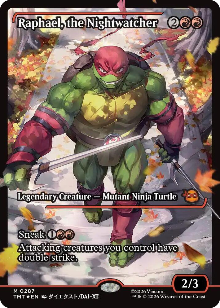 0287 Raphael, the Nightwatcher (Showcase) M Teenage Mutant Ninja Turtles