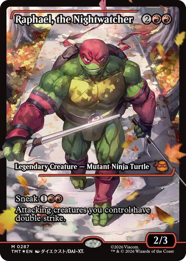0287 Raphael, the Nightwatcher (Showcase) M Teenage Mutant Ninja Turtles