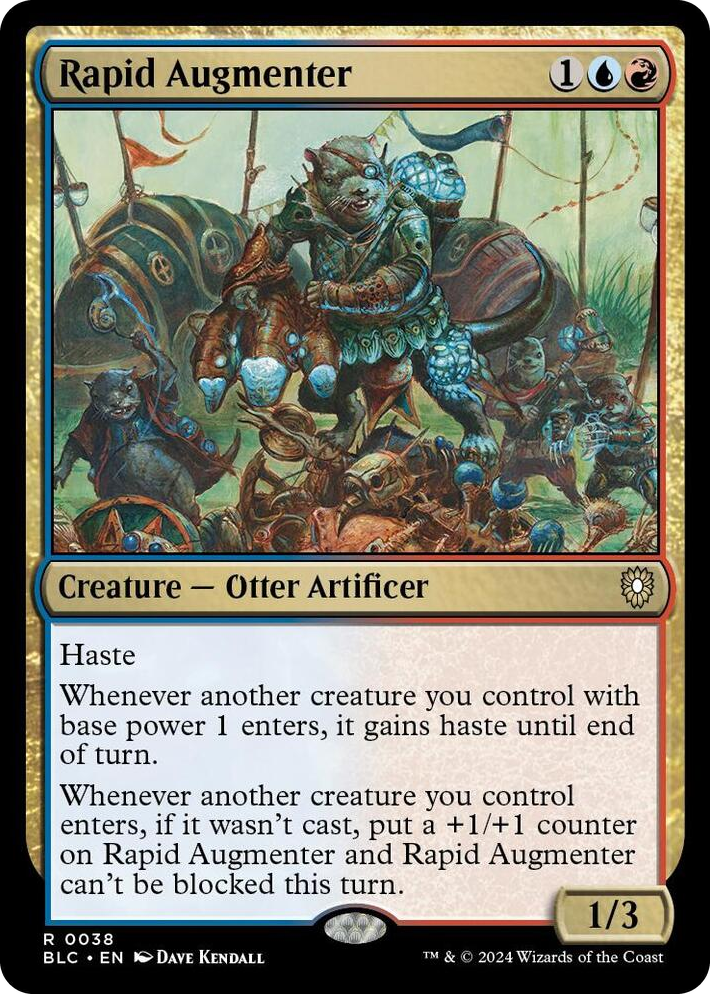 0038 Rapid Augmenter R Commander: Bloomburrow