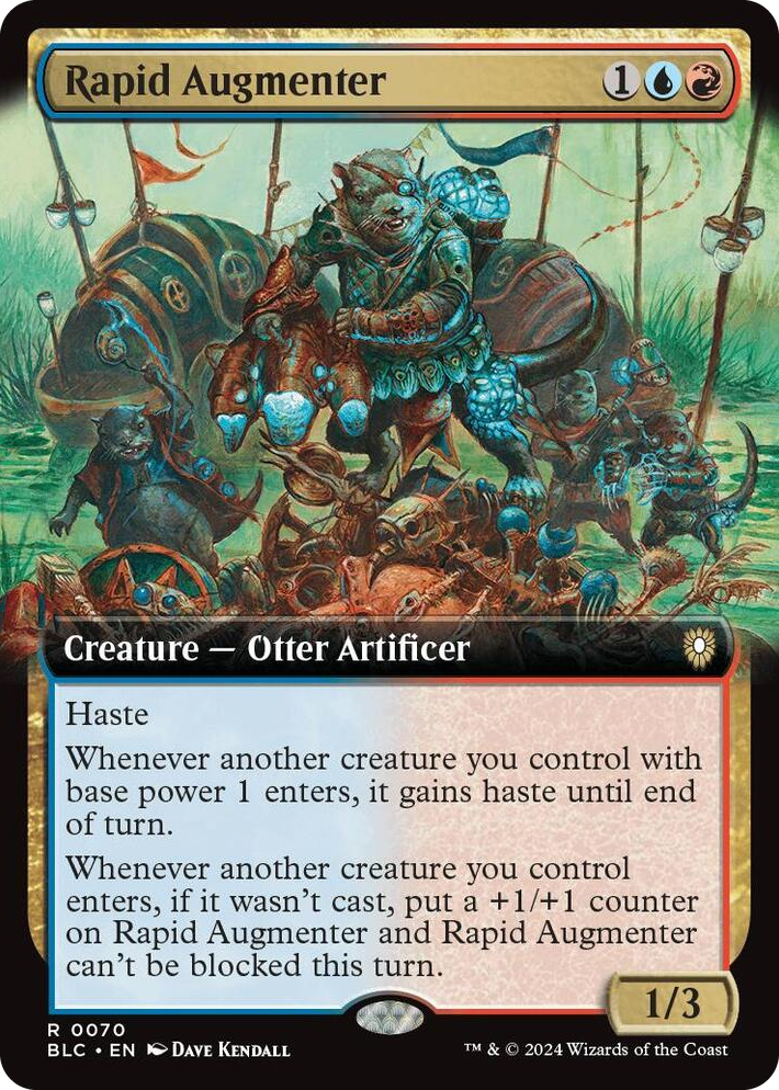 0070 Rapid Augmenter (Extended Art) R Commander: Bloomburrow