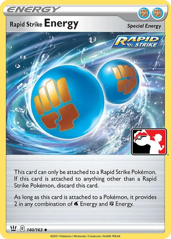 0140 Rapid Strike Energy Uncommon Prize Pack Series Cards
