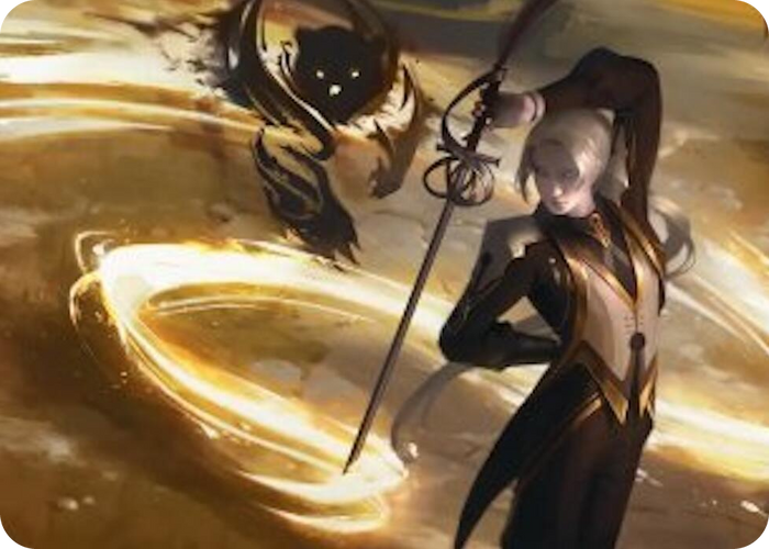 Rapier Wit Art Card #6 S - Art Series: Secrets of Strixhaven Pokemon card