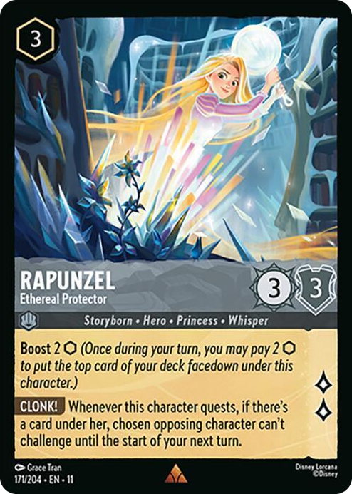 0171 Rapunzel - Ethereal Protector Rare Winterspell