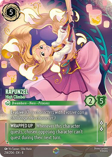 0214 Rapunzel - High Climber (Enchanted) Enchanted Reign of Jafar