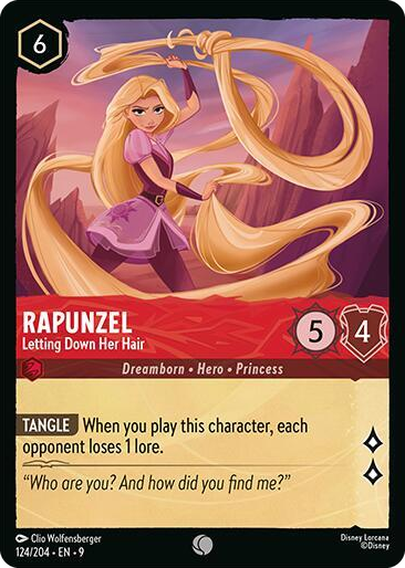 0124 Rapunzel - Letting Down Her Hair Common Fabled