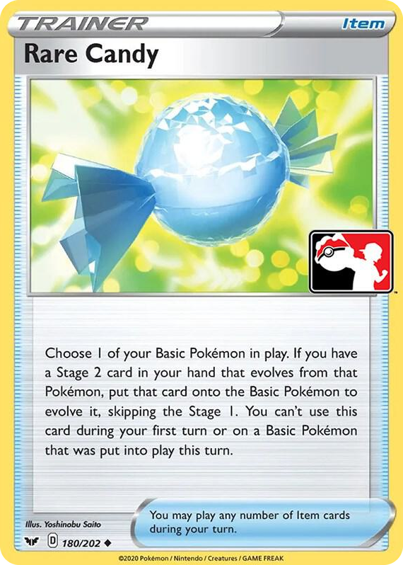 0180 Rare Candy Uncommon Prize Pack Series Cards