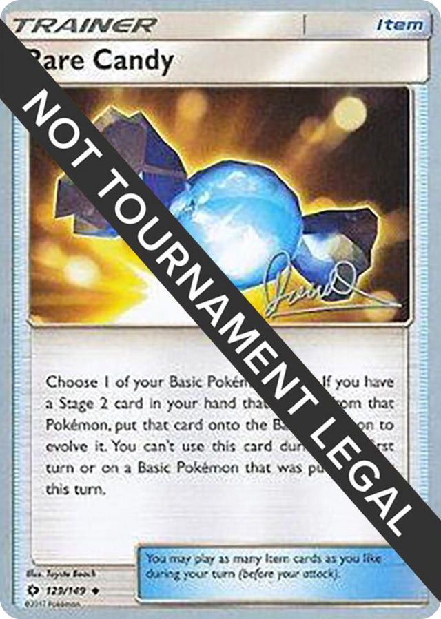 0129 Rare Candy - 2017 (Diego Cassiraga) Uncommon World Championship Decks