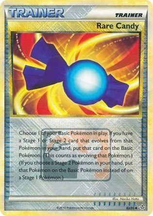 0082 Rare Candy - 82/95 (League Promo) Promo League & Championship Cards