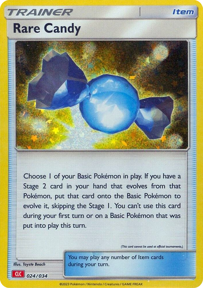 0024 Rare Candy (CLC) Classic Collection Trading Card Game Classic