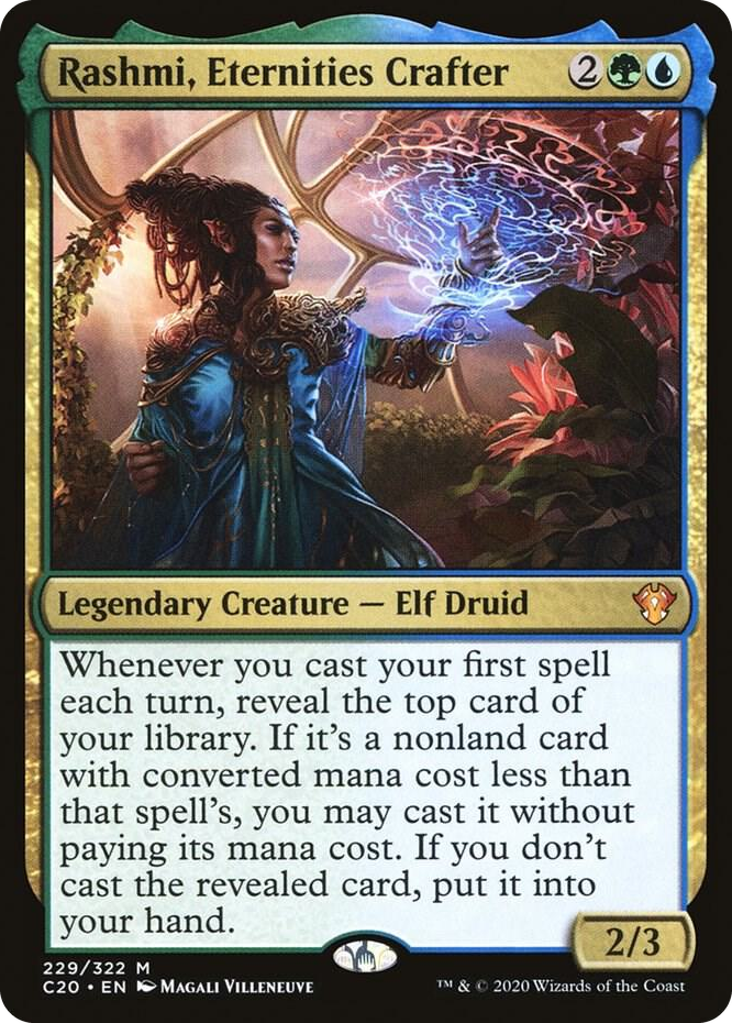 0229 Rashmi, Eternities Crafter M Commander 2020