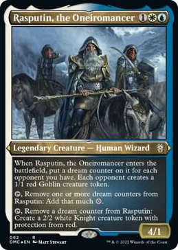 0062 Rasputin, the Oneiromancer (Foil Etched) R Commander: Dominaria United