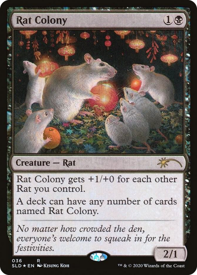0036 Rat Colony R Secret Lair Drop Series