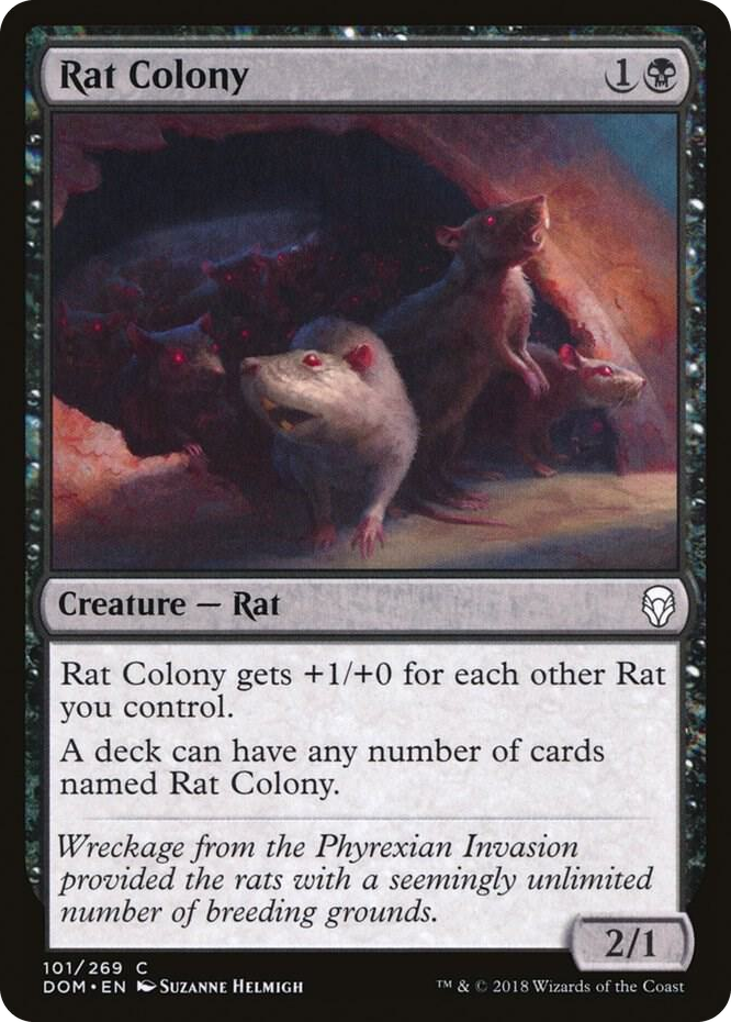 0101 Rat Colony C Dominaria