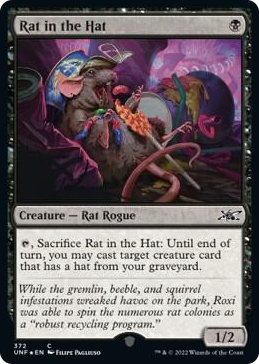 0372 Rat in the Hat (Galaxy Foil) C Unfinity